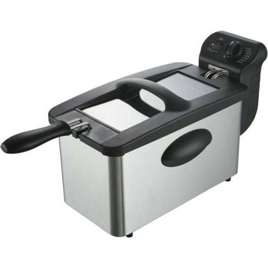 CONTINENTAL EDISON Friteza na zrak, siva, 2000 W, 3 L