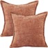 NIKCORP Jastučnice set 2 kom 45x45 cm, smeđe
