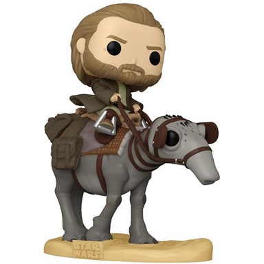 FUNKO POP Figura Star Wars Ben Kenobi na Eopie, Super-Sized, 15 cm