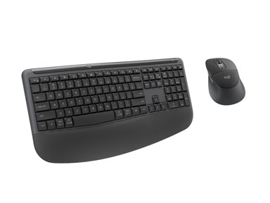 LOGITECH Tipkovnica i miš Signature Comfort Plus MK880, Bluetooth, SLO, grafitna