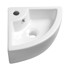 SAPHO Umivaonik Za WC Gynt 33x33 cm, bijeli