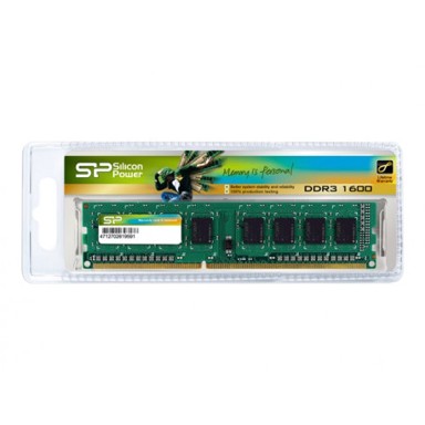 SILICON POWER Radna memorija SP004GBLTU160N02, 4 GB, DDR3, 1600 MHz