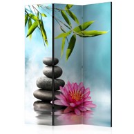Sobna pregrada u 3 dijela Water Lily and Zen Stones 135x172
