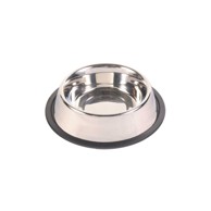 TRIXIE Posuda metalna s gumenom podlogom 1,75 l/fi-20 cm