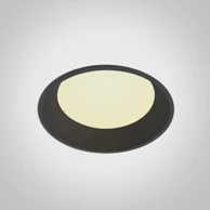 ONE LIGHT Ugradbena svjetiljka led/20w/cct/2000lm/100°/230v ip65 175mm crna dm10120fd/b/v