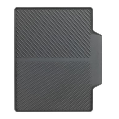 WENKO Tamno siva posuda za kapanje Neli, 34 x 40 cm