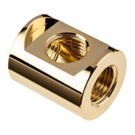 EKWB T-razdjelnik EK-Quantum Torque, 3x G1/4 unutarnji navoj, zlatna 