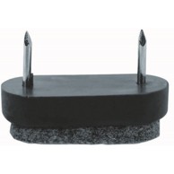 HSI Zaštita za namještajFlic za stolicu PVC 18 mm, smeđi