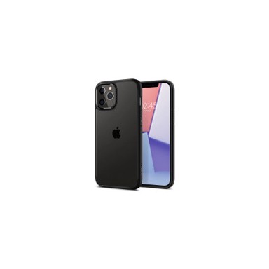SPIGEN Zaštitna maskica Ultra Hybrid, crna, iPhone 12/Pro